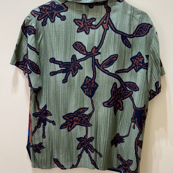 California Crush 2-piece Hawaiian print dress and top M - Picture 9 of 9